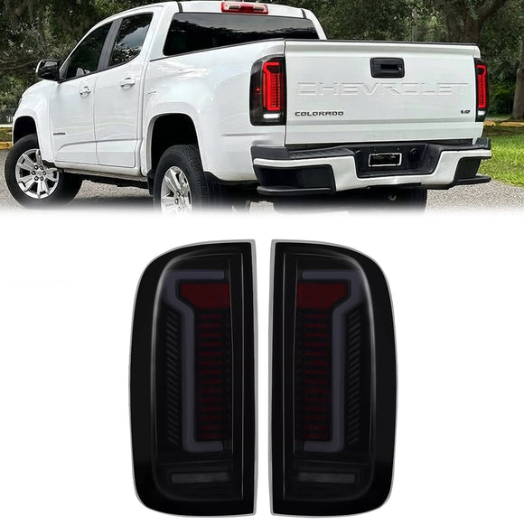 2015-2022 Chevy Colorado Left + Right Pair LED Tail Light Assembly Replacement