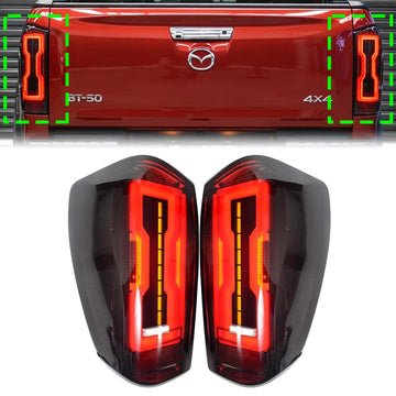 2020-2023 Mazda BT50 Left+Right LED Tail Light Assembly