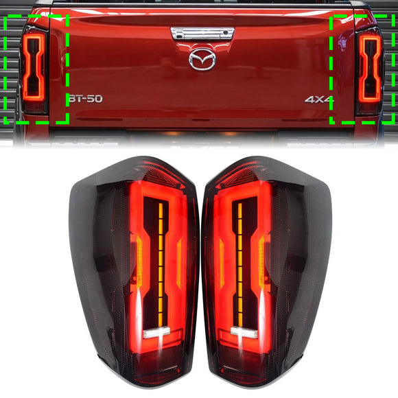 2020-2023 Mazda BT50 Left+Right LED Tail Light Assembly