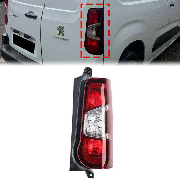 2018-2026 Vauxhall Combo feu arrière côté droit feu arrière 9820554880