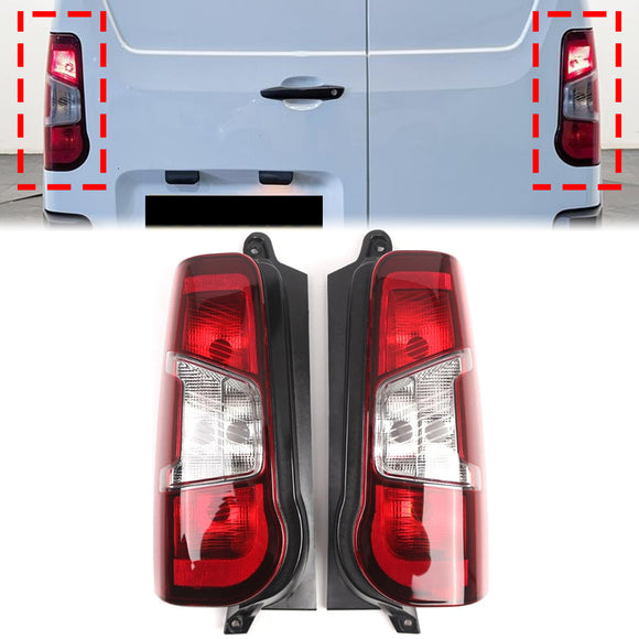 2018-2026 Vauxhall Combo Left+Right Side Rear Tail Light Back Lamp 9819235880 9820554880