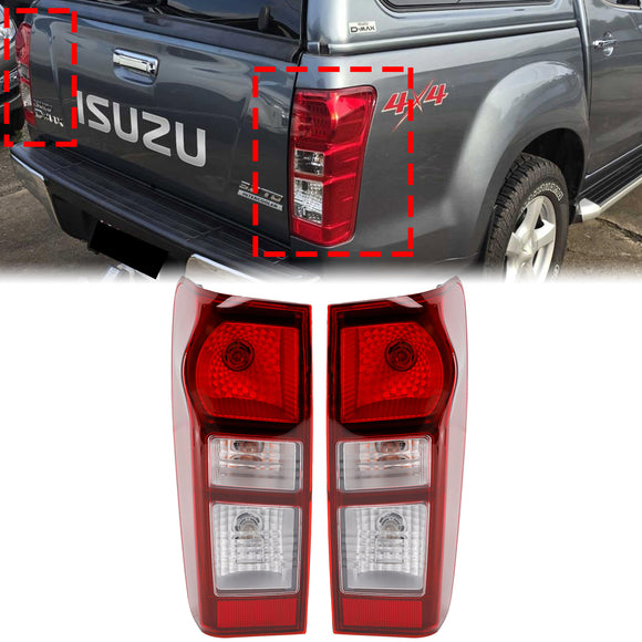 2012–2019 Isuzu D-Max Paar hintere linke + rechte Rücklichtlampe