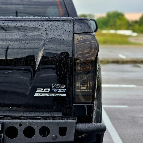 2012-2019 Isuzu D-Max RC Pair LED Tail Light Rear Back Lamp Left & Right Smoke Lens
