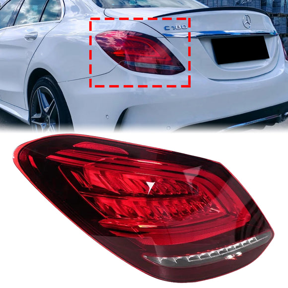 2019-2021 Mercedes Benz C-Class W205 Left LED Rear Tail Light Brake Lamp 2059067103 2059067203