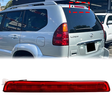 2003-2009 Toyota Prado LC120 FJ120 TRJ120 Lexus GX470 Car Rear Center Stop Lampada freno Alloggiamento rosso 81570-60081 8157060080