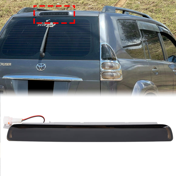 Toyota Prado LC120 FJ120 TRJ120 Lexus GX470 2003-2009 Tylny środkowy stop Lampa hamowania Czarna obudowa 81570-60081 8157060080
