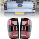 Conjunto de luz traseira traseira esquerda + direita LED para Ford Ranger T9 XL/XLS/XLT 2023-2026-1