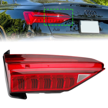 2019-2023 Audi A6 C8 Left LED Inner Tail Light Assembly 4KD945093 4K5945093
