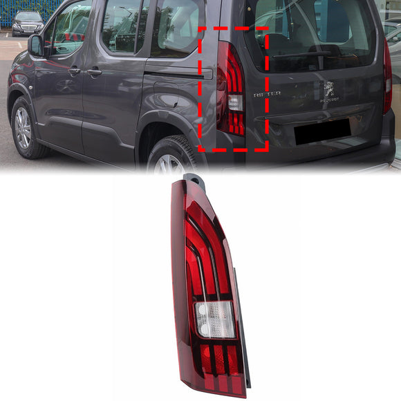 Achterlicht links + rechts achterlicht halogeen voor Peugeot Partner Rifter 18-2023