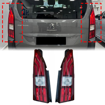 Achterlicht links + rechts achterlicht halogeen voor Peugeot Partner Rifter 18-2023