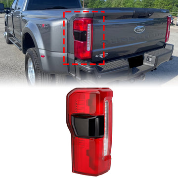 2023-2026 Ford F250 F350 F450 Super Duty Links LED-achterlicht met dode hoek PC3Z-13405-C PC3B-13B505-C - 0