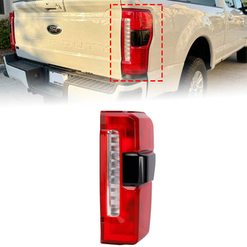 Ford F250 F350 F450 Super Duty 2023-2026 Rechtes LED-Rücklicht mit totem Winkel PC3Z-13404-J PC3Z-13404-B