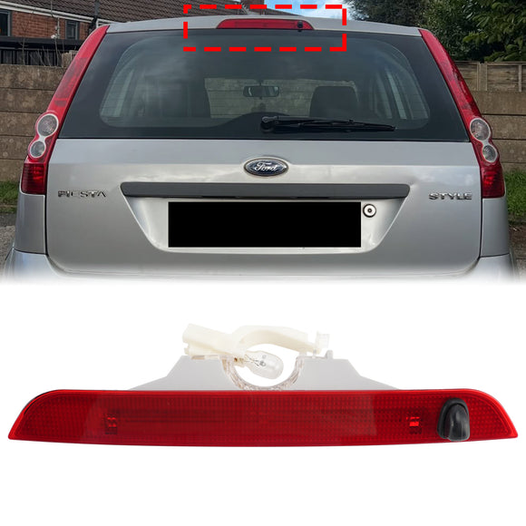 Ford Fiesta Mk6 5 puertas 2005-2008 Luz de freno trasera de alto nivel Roja 1363489 6S6113N408AA