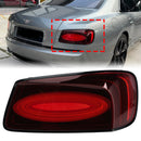 Links + rechts achterlicht voor Bentley Flying Spur 4.0L 6.0L 2013-2019 Zwart-15