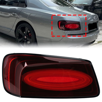 Linker achterlicht 4W0945095 Voor Bentley Flying Spur 4.0L 6.0L 2013-2019 Zwart