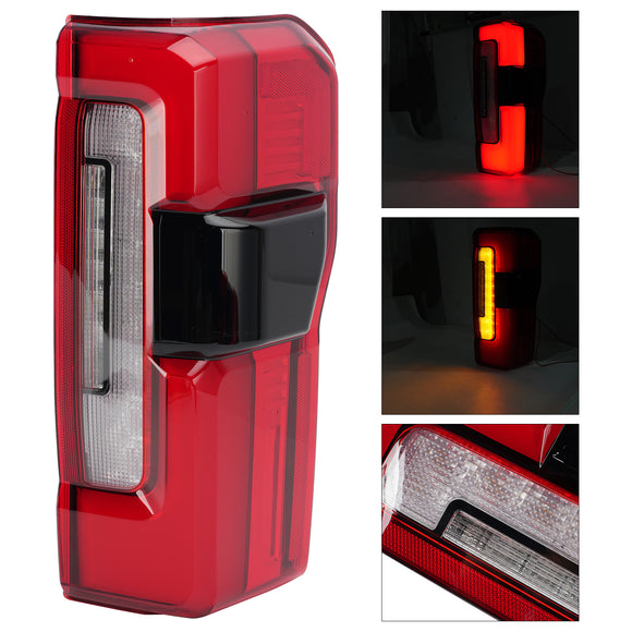 Ford F250 F350 F450 Super Duty Platinum / Limited 2023-2026 Right LED Tail Light PC3B-13B504-C PC3Z-13404-C With Blind Spot