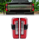 2023-2026 Ford F250 F350 F450 Super Duty Platinum/Limited Coppia sinistra + destra Fanale posteriore a LED con punto cieco PC3Z-13404-C PC3Z-13405-C-1