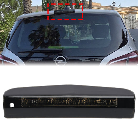 Opel Meriva Vauxhall Meriva B 2010-2017 Derde remlicht achter, zwart 13469267 13434856