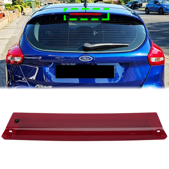 Ford Focus Hatchback MK3 2012-2015 Luce freno posteriore di alto livello rossa 8A6113A613CE 8A6113A613AK