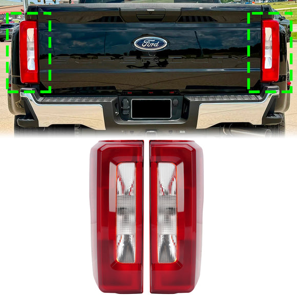 2023–2025 Ford F250 F350 F450 Super Duty links + rechts Halogen-Rücklicht PC3Z-13404-D PC3Z-13405-D