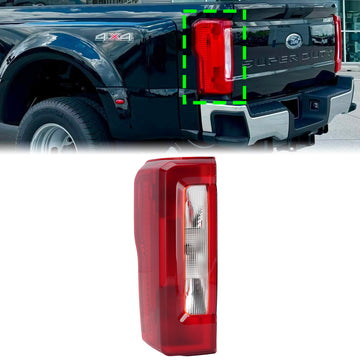 2023-2026 Ford F250 F350 F450 Super Duty XL/XLT/STX Conjunto de luz trasera halógena izquierda lado del conductor PC3Z-13405-D PC3Z13405D