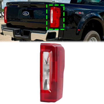 Ford F250 F350 F450 XL/XLT/STX 2023-2026 Rechts Halogeen Achterlicht Montage Bestuurderszijde PC3Z13404D PC3Z-13404-D