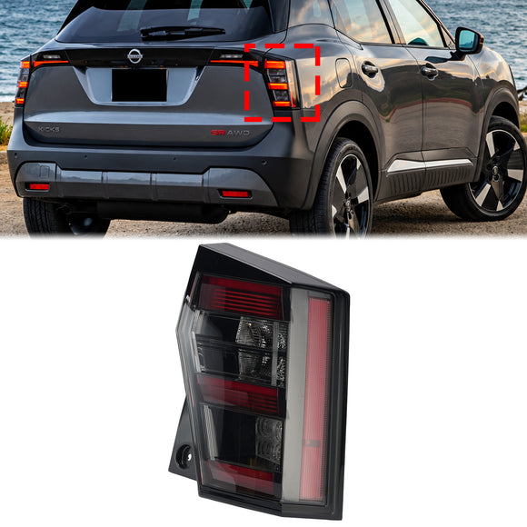2025-2026 Nissan retrocede a luz exterior 26555-7LF0A 26550-7LF0A da cauda