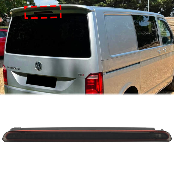 VW Transporter 2016-2021 Taka korkean tason kolmannen jarruvalon jarruvalo musta 7E0945087C 7E0945087F