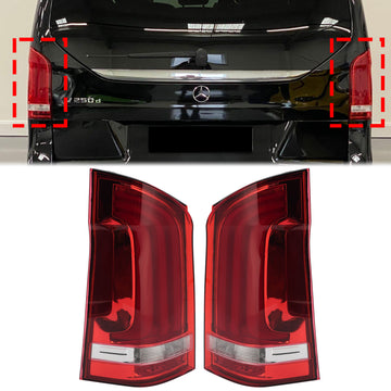 Mercedes-Benz Classe V (2014-2019) W447 Feu arrière à LED gauche et droit A4478200564 A4478200664