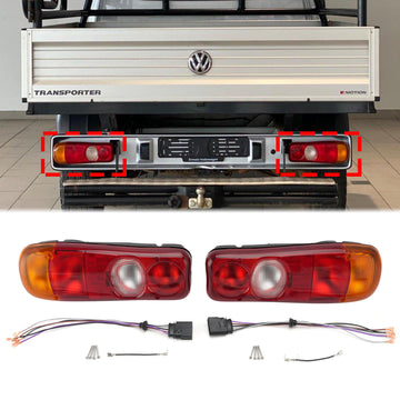 2003-2026 VW T5 T6 Crafter Pritsche Paire Feu arrière gauche + droit 7F0945095 7F0945096