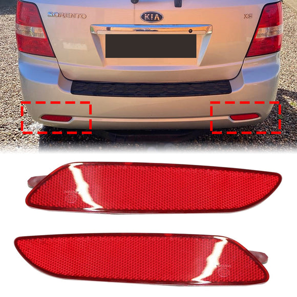 Nog één paar over&RAchterbumper reflector voor Kia Sorento 2007-2009