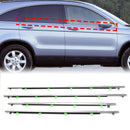 Honda CRV 2007-2011 4x Car Window Moulding Trim Weatherstrips Seal 72950-SWA-A01-1