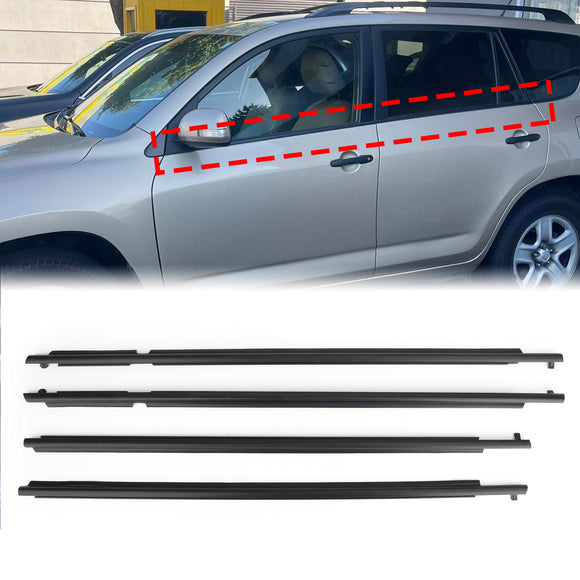 Toyota RAV4 2009-2012 Guarnizione automatica della cinghia del modanatura della disposizione della finestra della porta di Toyota RAV4 75730-0R020 757300R020