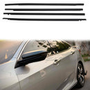 Honda Civic 2016 – 2021, 4 pièces, bande d'étanchéité gauche + droite, moulage de fenêtre, ceinture d'étanchéité-2