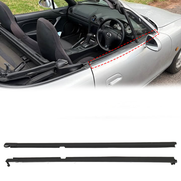 Mazda Miata 1990-2005 Joints d'étanchéité pour vitres de porte gauche et droite NA01-58-810F NA01-59-810F