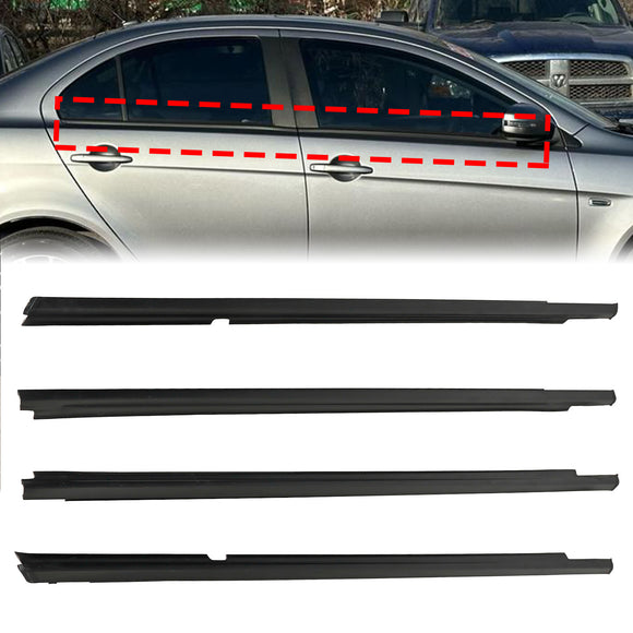 Mitsubishi Lancer 2008–2017 Dichtungsstreifen-Türgurt-Set 5727A005 5727A006
