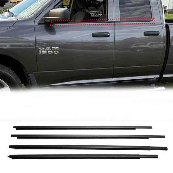 Cintura di tenuta per finestrini con guarnizione per cabina doppia Dodge Ram 1500 2009-2021 55112376AH 55372138AH