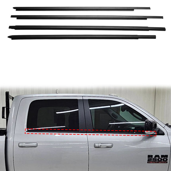 Dodge Ram 2500 3500 miehistöohjaamo 2010-2021 sääliuskaikkunan tiivistehihna 55112376AH 55372138AH