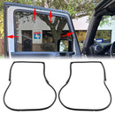 2007–2017 Jeep Wrangler JK 2 Stück Vordertür-Dichtungsstreifen-Dichtung 12303.21 55395274A-1