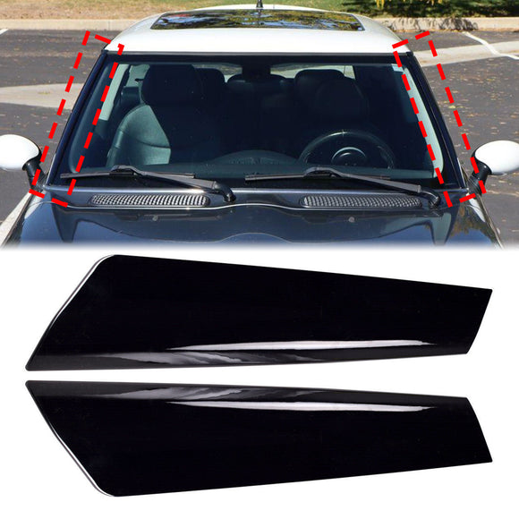 2002–2006 Mini Cooper R50 R52 R53 linke und rechte vordere Windschutzscheiben-Pfostenverkleidung 51137128157 51137128158