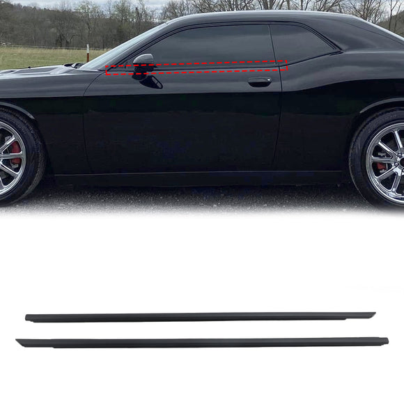 Dodge Challenger 2008 – 2017, 2 pièces, bande d'étanchéité pour porte avant gauche et fenêtre droite, 55399123AG 55399122AG