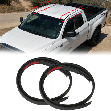 2007–2020 Toyota Tundra Doppelkabine, 2 Stück Dach-Tropfenleiste, Gummi links & rechts, 768679409158 75552-0C050