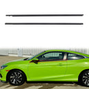 Honda Civic 2 portes 2016-2020 2 pièces moulage de ceinture de fenêtre de porte 72410-TBG-A01 72450-TBG-A01-1
