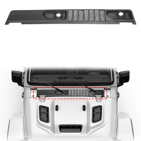 Jeep Wrangler JL/Gladiator 2018–2024 Wischerverkleidungsgitter XAPT000004643 68307260AC