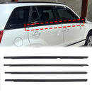 2009-2013 Suzuki Grand Vitara 4PCS Correa de vidrio para puerta Moldura exterior Burlete 8384165J00 8383165J00-1