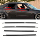 4PCS vorne + hinten Tür Fenster Gürtel Zierleiste für Toyota Lexus IS300 2001-2005-1