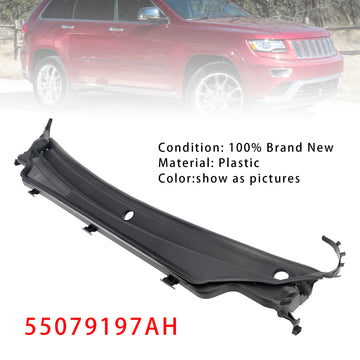 2011-2015 Jeep Grand Cherokee Windshield Wiper Cowl Vent Panel 55079197AH - 0