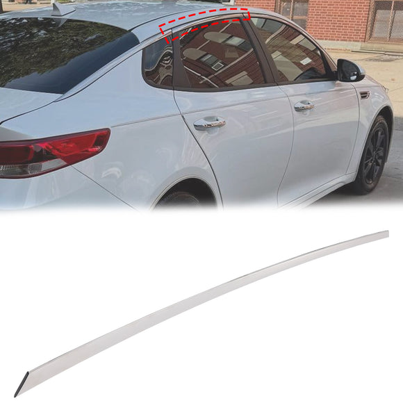 Right Side Upper Rear Door Panel Trim Molding Chrome 838602T000 For Kia Optima 2011-2015