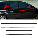 4PCS Guarnizione Guarnizione In Gomma Cintura Porta Per Honda FIT JAZZ 1st gen 2001-2008-1