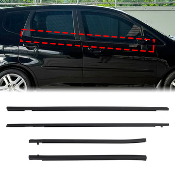 2001-2008 Honda Fit/Jazz GD 5-Door Hatchback 4PCS Weatherstrip Rubber Seal Door Belt 72410-SEL-T01 72450-SEL-T01
